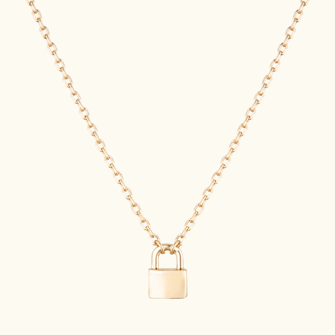 Mini Padlock Necklace